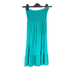 Blue Teal Beach Dress Size Medium